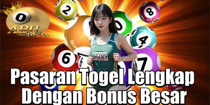 ABUTOGEL – Pasaran Togel Lengkap Dengan Bonus Besar
